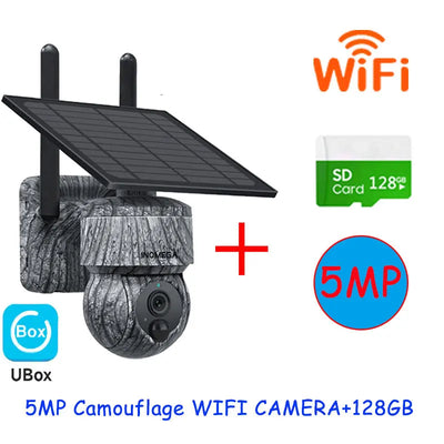 RadiantGrid 5MP Solar Security Camera