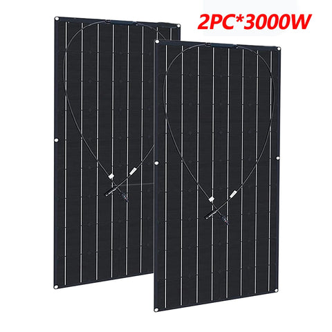 RadiantGrid Pro 3000W Monocrystalline Solar Panel - 21.8% Efficiency with MC-4 Connectors