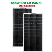 RadiantGrid Pro 300W Solar Kit with 3000W Pure Sine Wave Inverter - Complete 12V/110V/220V Power System