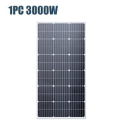 RadiantGrid Pro Series Solar Panel 6000W - 18V/3KW Portable Power Bank Flexible Charging Outdoor Solar Cells