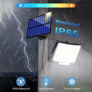 RadiantGrid TriMode Pro Solar Wall Light - 330 COB LED with Motion Sensor & Remote Control