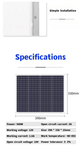 RadiantGrid Pro 500W