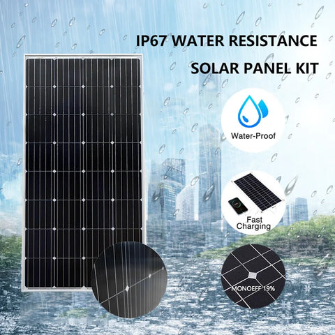 100W Monocrystalline Solar Panel