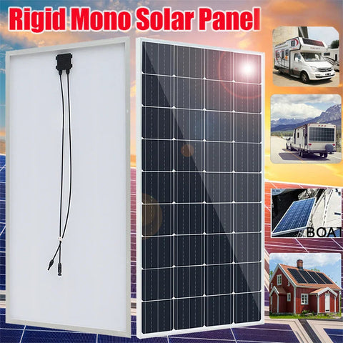 100W Monocrystalline Solar Panel