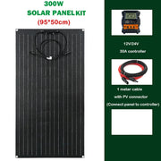 RadiantGrid Pro 3000W Complete Solar Kit - Pure Sine Wave Inverter with 300W Panel and Smart Controller