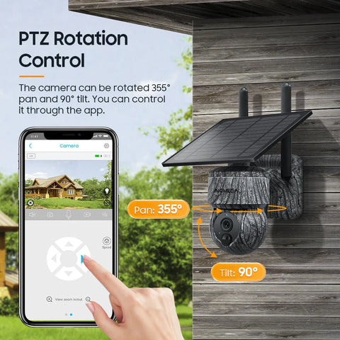 RadiantGrid 5MP Solar Security Camera
