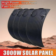 RadiantGrid Pro 3000W Monocrystalline Solar Panel - 21.8% Efficiency with MC-4 Connectors