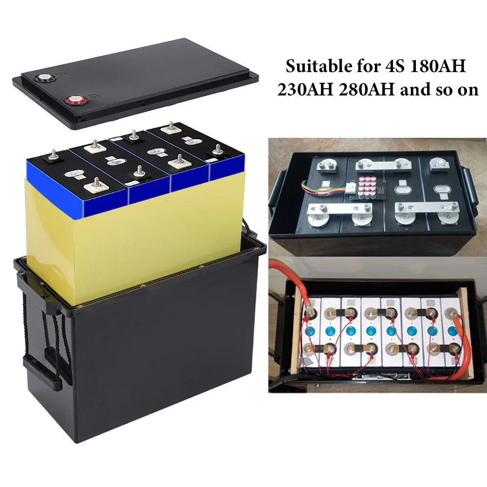 4S Battery Storage Boxes - 230AH 280AH Portable 12V Battery Cases ...