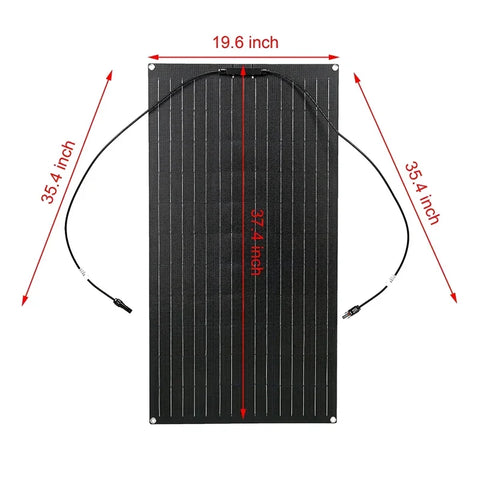RadiantGrid Pro 3000W Complete Solar Kit - Pure Sine Wave Inverter with 300W Panel and Smart Controller